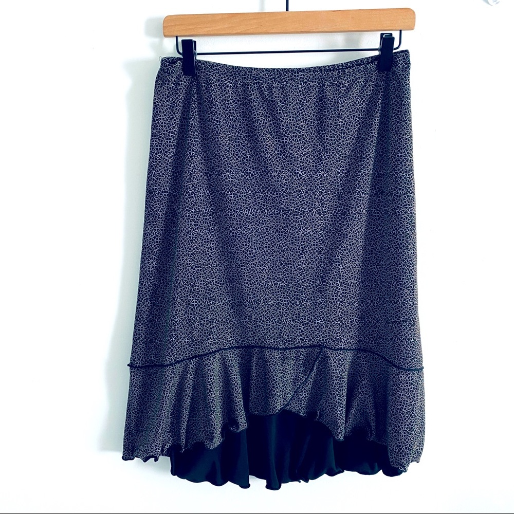 Max Studio Ruffle Skirt